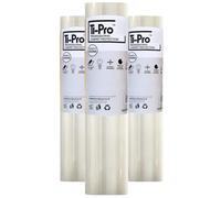TI-Pro Clear Self-Adhesive Carpet Protector Film Roll 600mm x 100m - DIY Heavy Duty Waterproof Floor Protection | (3 Pack)