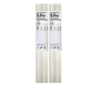 TI-Pro Clear Self-Adhesive Carpet Protector Film Roll 600mm x 25m - DIY Heavy Duty Waterproof Floor Protection | (2 Pack)