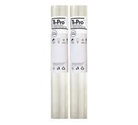 TI-Pro Clear Self-Adhesive Carpet Protector Film Roll 600mm x 25m - DIY Heavy Duty Waterproof Floor Protection | (2 Pack)