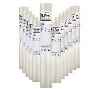TI-Pro Clear Self-Adhesive Carpet Protector Film Roll 600mm x 25m - DIY Heavy Duty Waterproof Floor Protection | (12 Pack)
