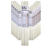 TI-Pro Clear Self-Adhesive Carpet Protector Film Roll 600mm x 50m - DIY Heavy Duty Waterproof Floor Protection | (12 Pack)