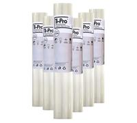 TI-Pro Clear Self-Adhesive Carpet Protector Film Roll 600mm x 50m - DIY Heavy Duty Waterproof Floor Protection | (6 Pack)