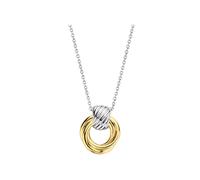 TI SENTO Gold Plated Silver Twist Necklace - F6919