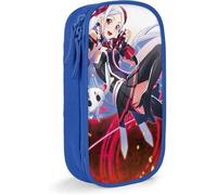 TI Sword Art Online Ayano Keiko Anime Large-Capacity Pencil case, Stationery Bag, Multi-Function Stationery Box, Suitable for Young Men and Women-B