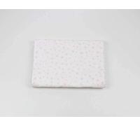 Ti TIN 100% Cotton Muslin 120 x 120 cm, Breathable, Light and Soft, Ideal for Babies 0-36 Months, Easy Wash and Dryer, Made in Spain, Pink Star Print