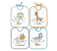 Ti TIN 859.20P4 Bib Various 23 x 26 cm for Babies