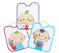 Ti TIN Baby 53891.3 Cotton bib Set, Printed Microfiber, Mehr ALS 12 Monate (Pack of 3)