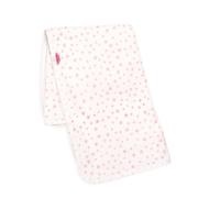 Ti TIN - Baby Blanket, 75x110 cm | Cuddly Blanket Made of Fleece Fabric, Warm and Soft, for car, Cradle, Stroller, Baby car seat, etc, Star Pattern - Color: Pink