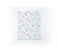 Ti TIN Baby Swaddle 80 x 80 cm, Double Layer 100% Cotton, Breathable, Extra Soft, Easy to Wash and Tumble Dry, Lightweight Design and Fun Prints