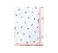 Ti TIN Baby Swaddle 80 x 80 cm, double layer made of 100% cotton, breathable, extra soft, easy to wash and tumble dry, lightweight design and fun prints