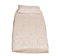 Ti TIN | Set of 60 x 120 cm Crib Sheets | Pack of 3 Pieces (Top + Fitted Sheet with Elastic + Pillowcase) | Cot Bedding | Poplin 100% Cotton