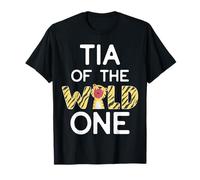 Tia of The Wild One Zoo Themed 1st Birthday Party T-Shirt