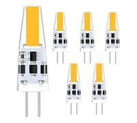 TIAFELNGLY 6 Pack G4 LED Bulbs 2W Warm White Energy Saving Lamps, G4 LED Light Bulb AC/DC 12-24V