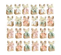 Tiajingzi Easter Treat Bags | Boho Dried Flowers - Rustic Rabbit Ears Treat Bags Bulk | Dried Flowers Easter Spring Garden Gatherings Egg Hunt Home School Living Room Bedroom