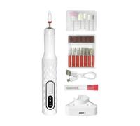Tiajingzi Electric Nail Drill File Professional - Acrylic Gel Dip Powder Nail Drill Machine Kit,3 Adjustable Speed Settings, 15000 RPM Manicure Polishing Grinding Shaping Tool for Home Travel Salon
