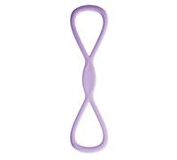 Tiajingzi Exercise Bands with Handles | Silicone Figure 8 Work Out Bands | Exercise Straps for Back Home Upper Body Chest Shoulder Ankle Leg Arm Sports Conditioning Gym