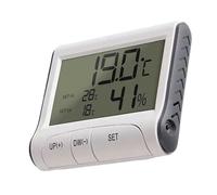 Tiajingzi Fish Tank Temperature Gauge | Digital Stick On | Digital Temperature Meter Aquarium - LED Display Accurate Monitor Saltwater Freshwater Betta Shrimp Aquatic Reptile