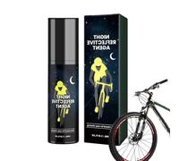 Tiajingzi Glow In The Dark Spray Paint, 100ml Long Lasting Reflective GlowPaint, Bright SprayPaint, High Visibility Vibrant Spray Paint for Clothes, Bicycles, Skateboards, Canvas, Wood, Fabric
