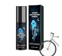 Tiajingzi Glow In The Dark Spray Paint, 100ml Long Lasting Reflective GlowPaint, Bright SprayPaint, High Visibility Vibrant Spray Paint for Clothes, Bicycles, Skateboards, Canvas, Wood, Fabric