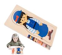 Tiajingzi Human Body Puzzle, Anatomy For Kids, Learning Creative Realistic Skeleton Jigsaw Set For Biology Class Preschool Classroom Kindergarten Science