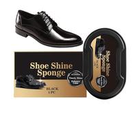 Tiajingzi Leather Shoes Shine Sponge,Crack Prevention Quick Buffing | Instant Shine Sponge for Leather Shoes | for Women Adults Students Elderly Housewife Home Dorm Apartment Travel Seasonal