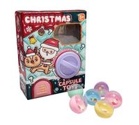 Tiajingzi Mini Vending Machine - Christmas Machine | Gashapon Machine for Home Classroom Office Retailer Girls Children Activities Party Planner