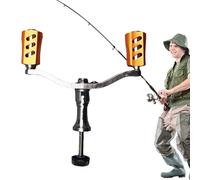 Tiajingzi Power Handle for Fishing Reels, Comfortable Swing Arm Components with Hollow Handle, Extension for the Handle of the Fishing Reel, for Saltwater Fish Surf Kayak Sea Outdoor