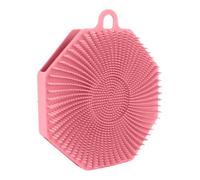 Tiajingzi Silicone Shower Brush, Double-Sided Silicone Scrubber, Gentle Bathing Accessories, Skin Exfoliator, Scalp Massager, Shower Sponges for All Kinds of Skin