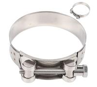 Tiajingzi Stainless Steel Hose Clamps - Fine Processing Stainless Steel Heavy Duty Hose Clamp | Adjustable Pipe Sturdy Clip for Secure Connection