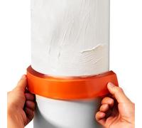 Tiajingzi Tools, wear-resistant flat spatula for work, 45 degree smoothing tool, for DIY plaster, latex paint, floor, ceiling, renovation, construction