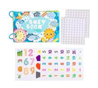 Tiajingzi Travel Toys | Educational Preschool Workbook,Sensory Learning Book - for Kid Boys Girls Birthday Christmas Home Traveling Schools Kindergarten