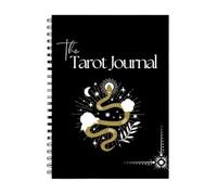Tiajingzi Witchy Journal - Portable Manifestation Journal - Vintage Daily Inspiration Planner for Meditation Writing Divination Dream Work School Travel Exploration
