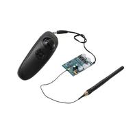 TIAJTHYD 1Set 2.4G Single Handle Remote Controller Receiver Kit Fixed Speed Cruise Gyro 500m Distance DIY Repair Parts for RC Bait Boat