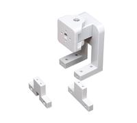 TIAJTHYD 1Set RC Wind-Powered Boat Motor Steering Mount Hole Spacing 16mm 19mm ABS 3D Printing Base Bracket DIY Upgrade Parts Accessories