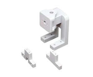 TIAJTHYD 1Set RC Wind-Powered Boat Motor Steering Mount Hole Spacing 16mm 19mm ABS 3D Printing Base Bracket DIY Upgrade Parts Accessories