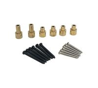 TIAJTHYD Car Shell Raise the Column for MN82 LC79 - Brass Upgrade Parts for 1/12 MN Model RC Crawler, Perfect for Big Wheel Modification