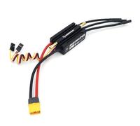 TIAJTHYD Compatible With Hobbywing Seaking 120A ESC Water Cooling 6V/8A BEC For RC Boats Speed Racing NOMO Oval VEE Catamaran Yacht(ESC with XT60 plug)