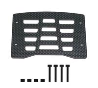 TIAJTHYD For 1/16 Mo-jave Gro-m Car-bon Fiber Roof Rack for 1/16 AR-RMA RC Mo-jave Gr-om 4X4 Desert Truck Car Upgrade Parts