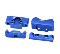 TIAJTHYD Metal Aluminum Alloy Front Rear Bulkhead Pin Mount LOS-1761 For LOSI 1/24 Micro-B 2WD Buggy RTR LOS00007 Upgrade Accessories(Blau)