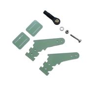 TIAJTHYD Plug-in Fiberglass Arm Control Horn 3x1.5x17.5x20xH30mm