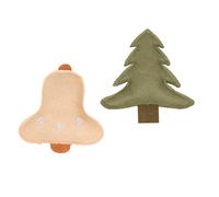 TIAKI Christmas Tree & Bell Cat Toy Set - Set of 2
