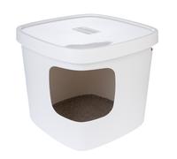 TIAKI Devon Hooded Toilet - White