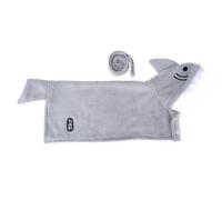 TIAKI Dog Bathrobe - Shark - approx. 40cm Back Length