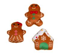 TIAKI Gingerbread Family Cat Toy Set - Set of 3