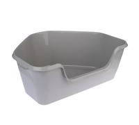 TIAKI Korat Corner Litter Tray - Dark Grey