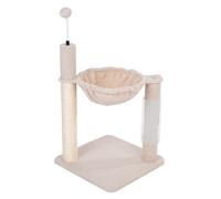 TIAKI Shearly Scratching Post with Hammock - Beige