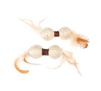 TIAKI Sisal Dumbbell Cat Toy Set - Set of 2