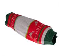 TIAKI Tri-Colour Reindeer Dog Jumper - Size XL: approx. 45cm Back Length