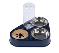 TIAKI Triple Feeder with Water Dispenser - 2 x 200ml