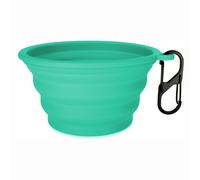 TIAKI Turquoise Silicone Travel Bowl - 500ml